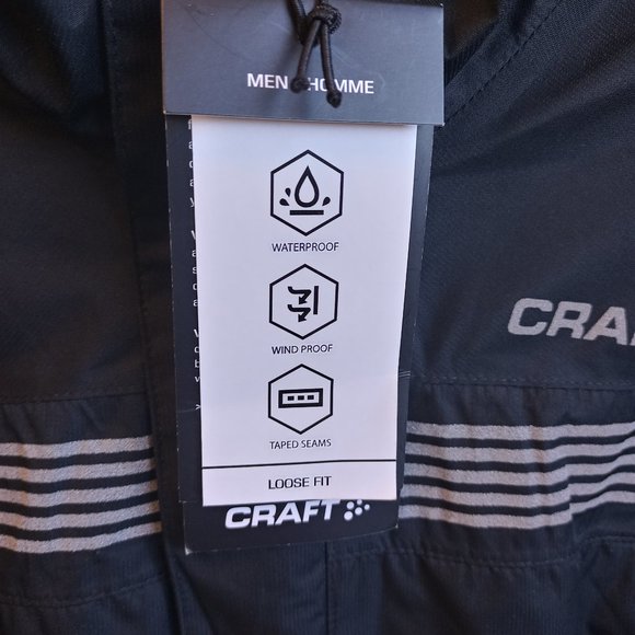 Craft Escape Rain Jacket - Man M (R30009-v) - Picture 5 of 9